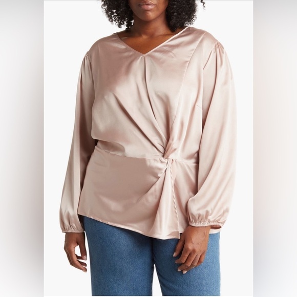 227. NWT Pleione Special Occasion Blouse 1X - Picture 1 of 6